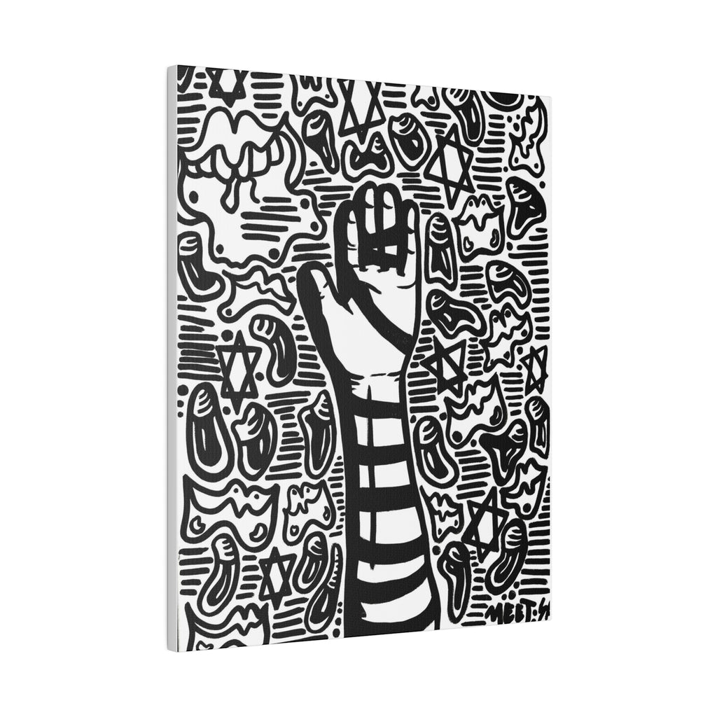 Modern Teffilin Wall Art - Jewish Art by Maytar Shapira