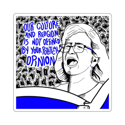 Not Political Sticker
