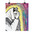 Colorful Judaic Poster Print