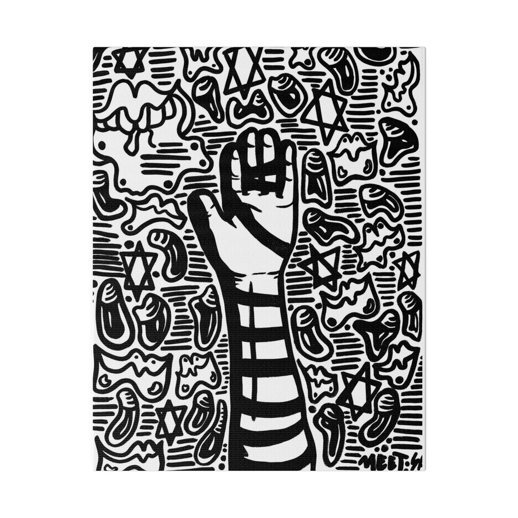 Modern Teffilin Wall Art - Jewish Art by Maytar Shapira