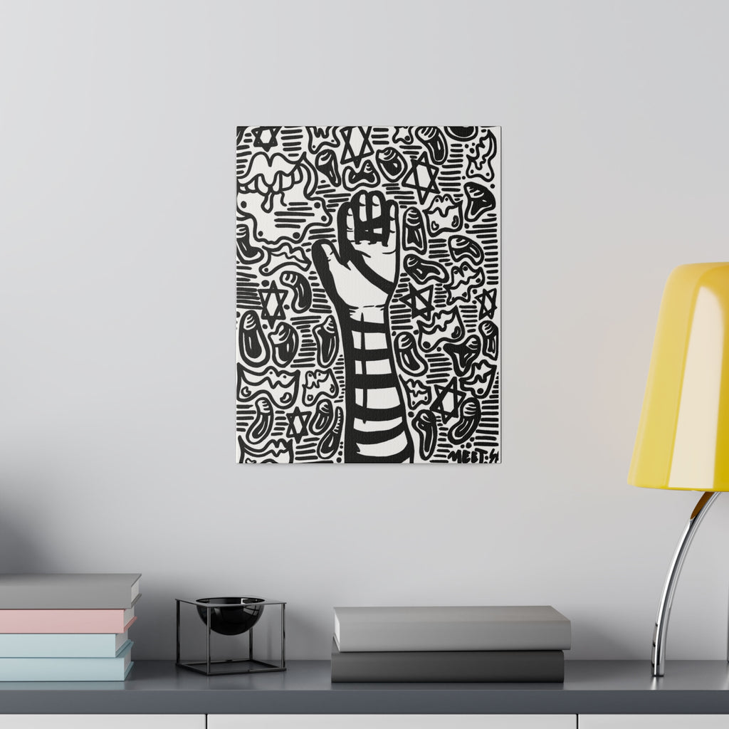 Modern Teffilin Wall Art - Jewish Art by Maytar Shapira
